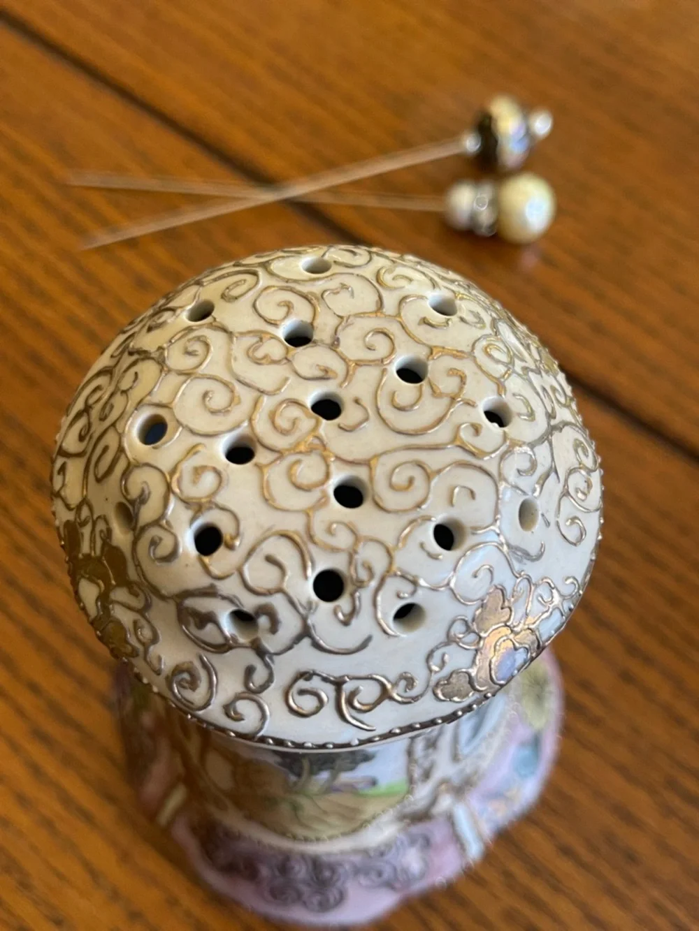 Nippon antique hatpin